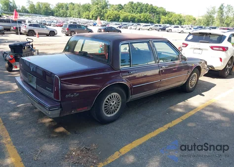 1987 Oldsmobile 98 Regency Brougham из США, поврежденный, VIN 1G3CW5138H4329096